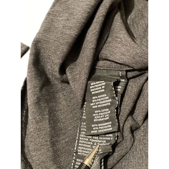 Harley-Davidson Womens Stud Chain Long Sleeve Logo Work Shirt XL 96166-20VW (A4) - Picture 10 of 11